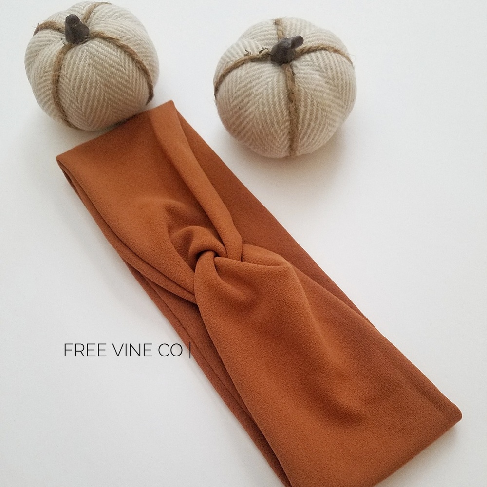 Headband Rust Orange